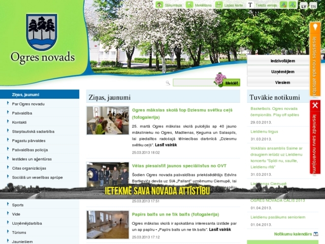 Ogres rajona pašvaldība, 