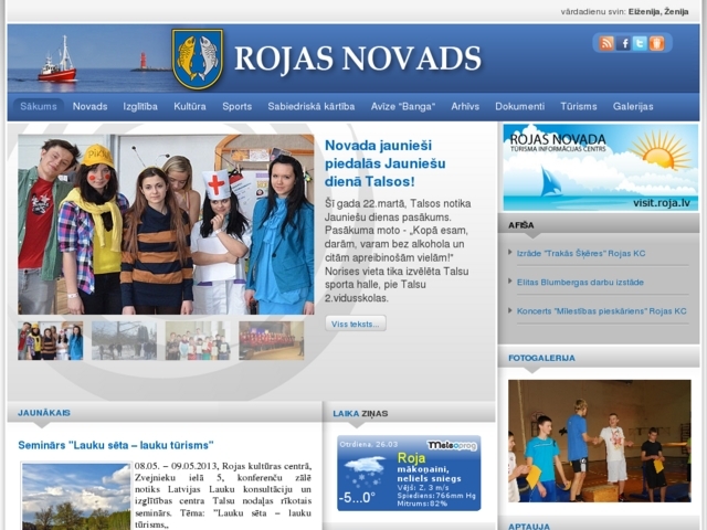 Rojas novada dome, 